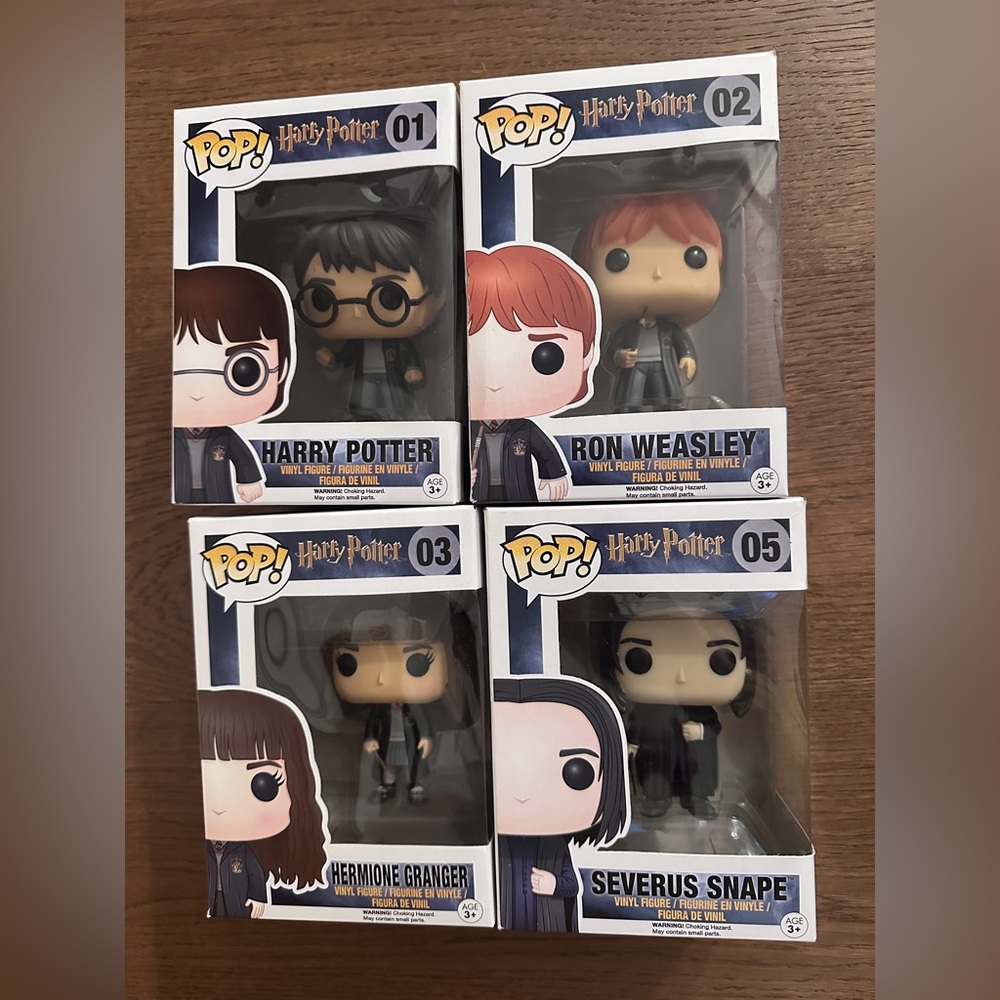 Eighteen Funko Pop Harry Potter Character Collection. Brand new in box.